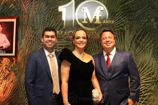 Noite de frisson na celebração dos dez anos de sucesso do escritório Maciel & Farias Advocacia