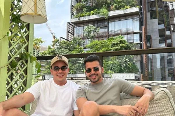 Romário Rodrigues e Leonardo Cordeiro aproveitam dias em São Paulo