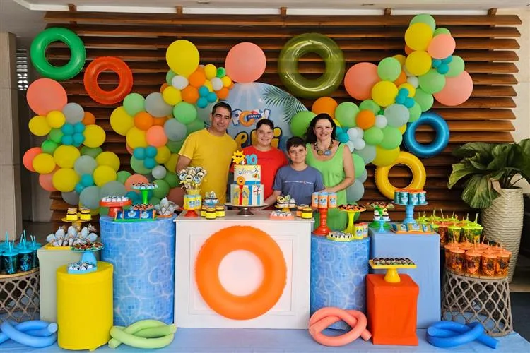Christianny Diógenes e Will Maranhão celebram os 10 anos do filho Levi