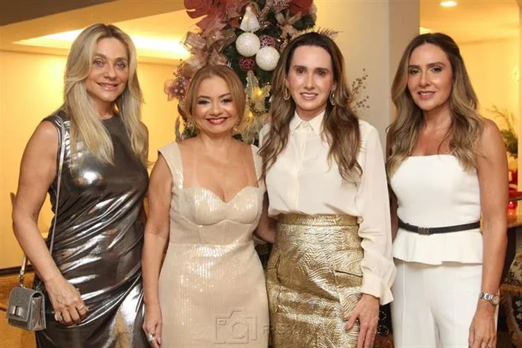 Ana Cristina Camelo reúne grupo de amigas no Natal do Abraço