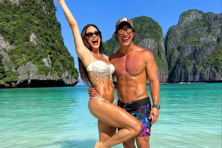 Camila Lima e Helton Nogueira causam frisson na Tailândia