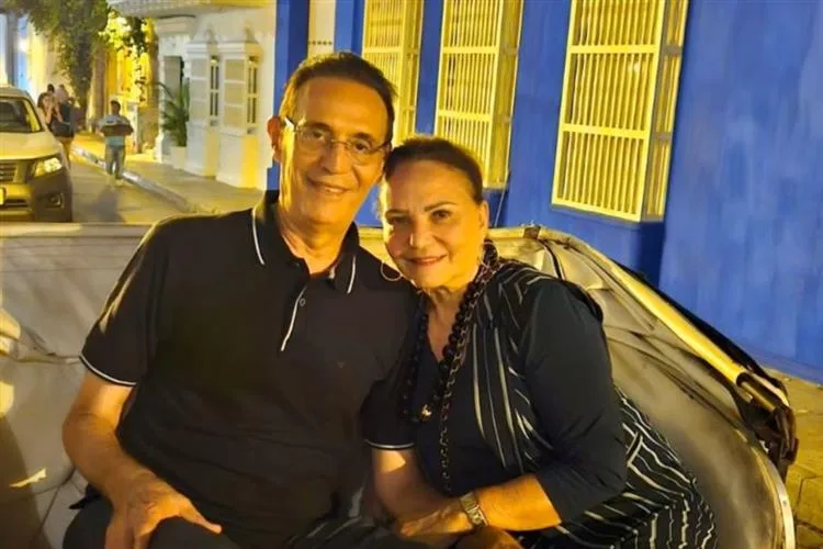 Vânia e Aristófanes Canamary pegam a rota de Cartagena