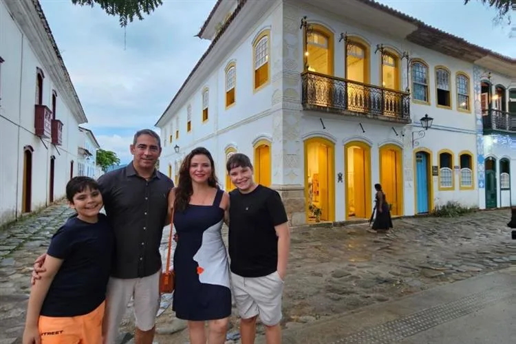 Christianny Diógenes e Will Maranhão nos encantos cariocas com os herdeiros
