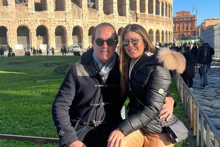 Marina e Léo Albuquerque curtem férias na Europa