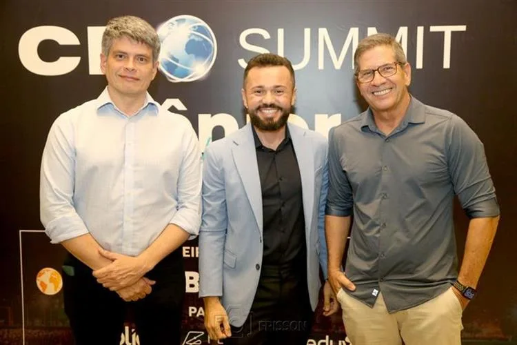 Severino Ramalho Neto e Fabrício Cavalcante abrilhantam evento CEO Summit