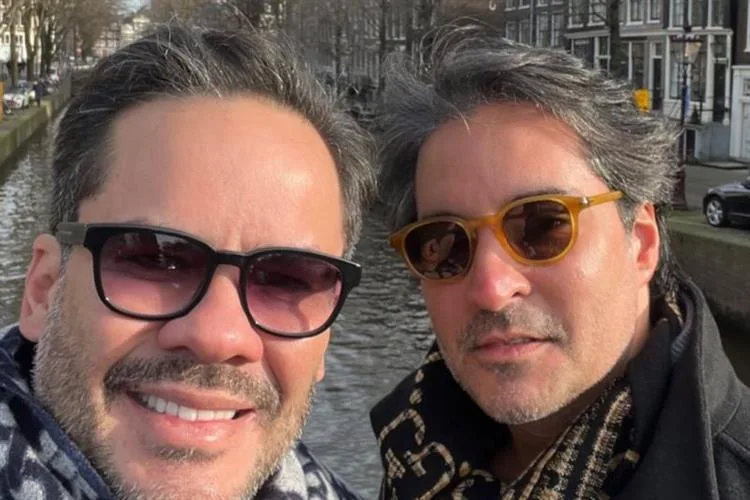 André Viana e Rodrigo Porto curtem dias em Amsterdã