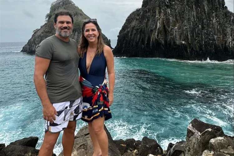 Ticiana Mota e Marcelo Torquato renovam as energias em Fernando de Noronha