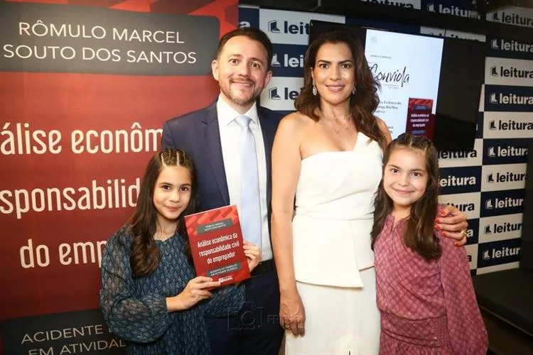 Rômulo Marcel lança livro "Análise Econômica da Responsabilidade Civil do Empregador"