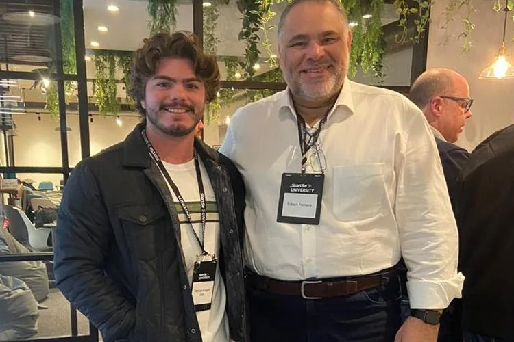 Michael Dias e Edson Ferreira representam Grupo Cidade em imersão no Vale do Silício