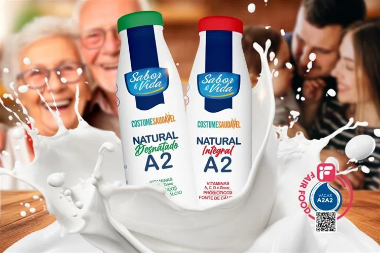 Sabor & Vida e Mercadinhos São Luiz apresentam: novo iogurte natural batido Costume Saudável