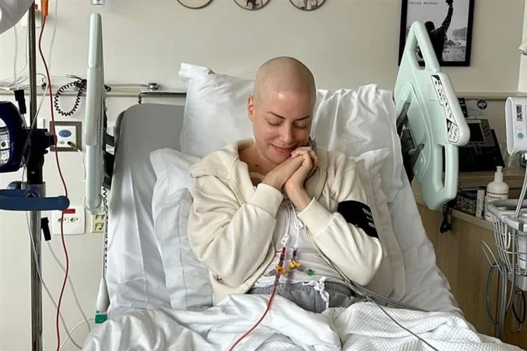 Fabiana Justus comemora doação de medula óssea