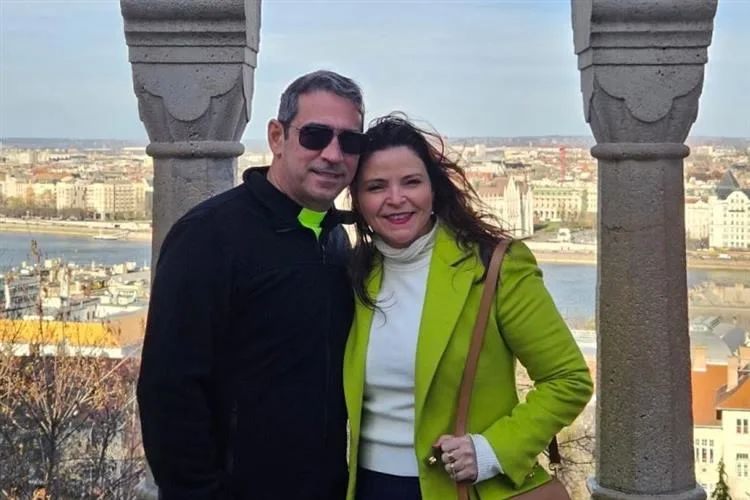 Christianny Diógenes e Will Maranhão nos encantos da Europa