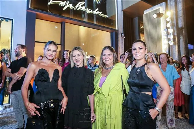 Luiza Barcelos dá start à nova loja em Fortaleza