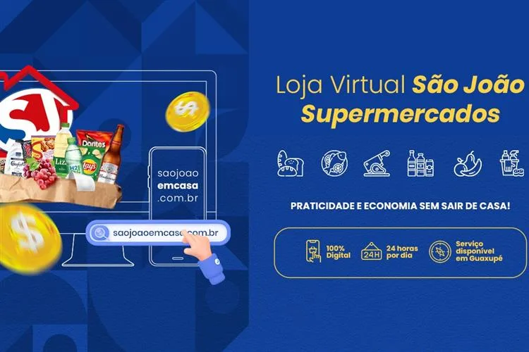São João em Casa: a nova maneira de fazer suas compras de supermercado sem sair de casa