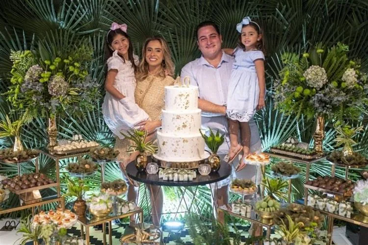Thiago Barreira comemora 40 anos em festa das mais animadas