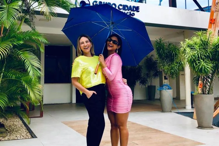 Mileide Mihaile anuncia novos projetos em visita ao Grupo Cidade