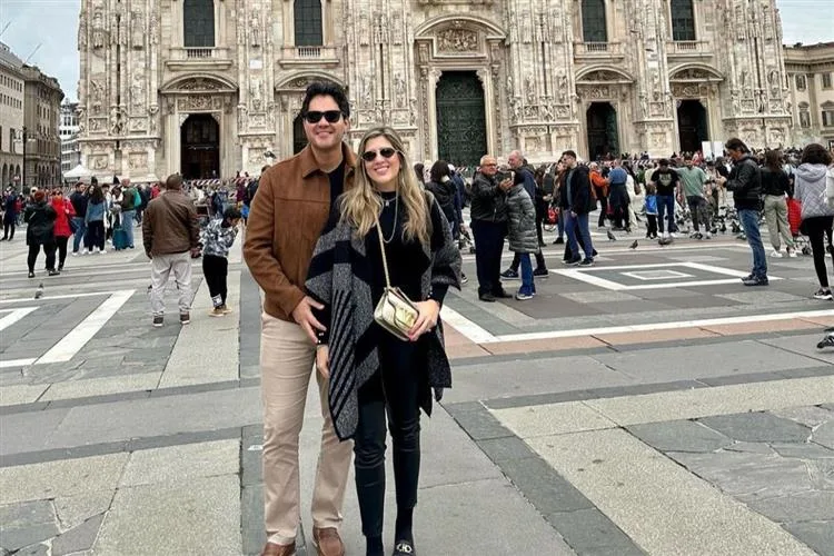 Roberta e Luciano Maia seguem para temporada de férias na Itália