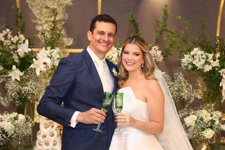 Lurdinha Brasil e Natanael Pinto celebram casamento