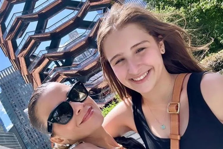 Roberta Quaranta e a filha, Laura, curtem viagem por Nova York