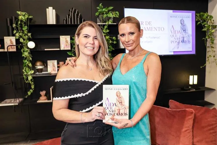 Mônica Salgado lança livro "A vida que não postamos" em prestigiado evento na Galpão Design