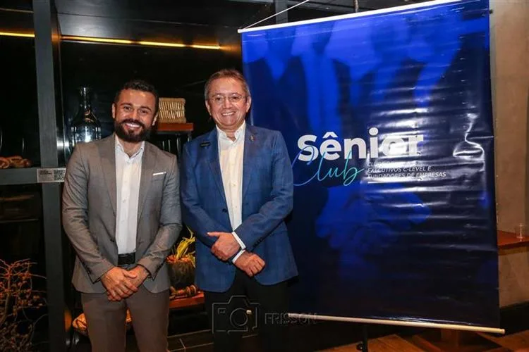 Cícero Rocha compartilha conhecimentos e experiências em evento do Sênior Club