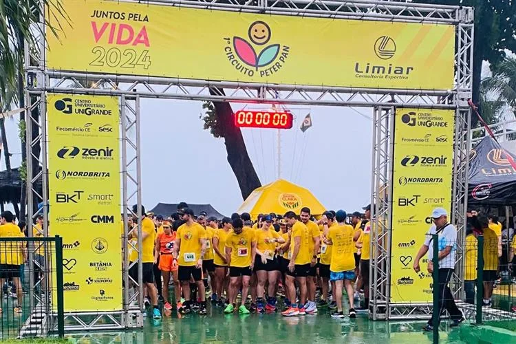 Associação Peter Pan realizou o 1º Circuito Peter Pan – Juntos Pela Vida 2024