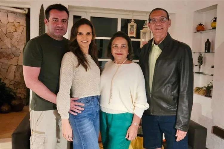 Aristófanes Canamary celebra aniversário ao lado da família em Guaramiranga