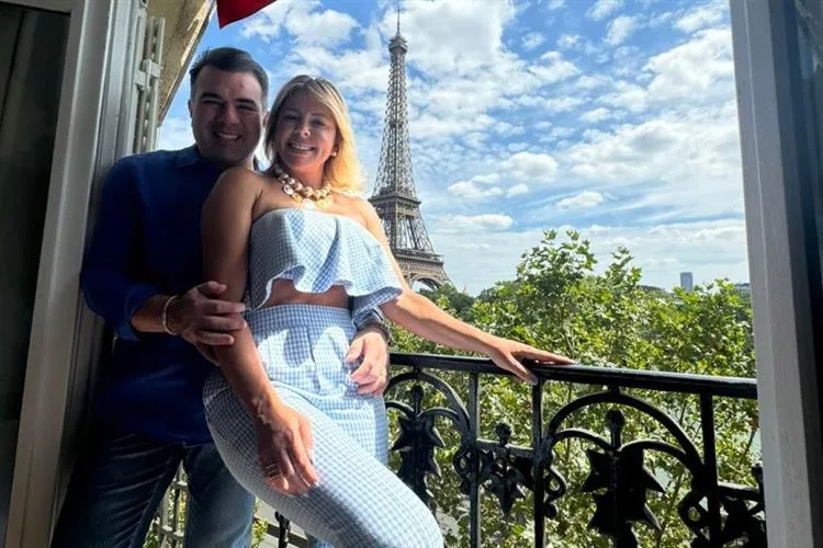 Patrícia e Danilo Dias causam frisson durante viagem a Paris