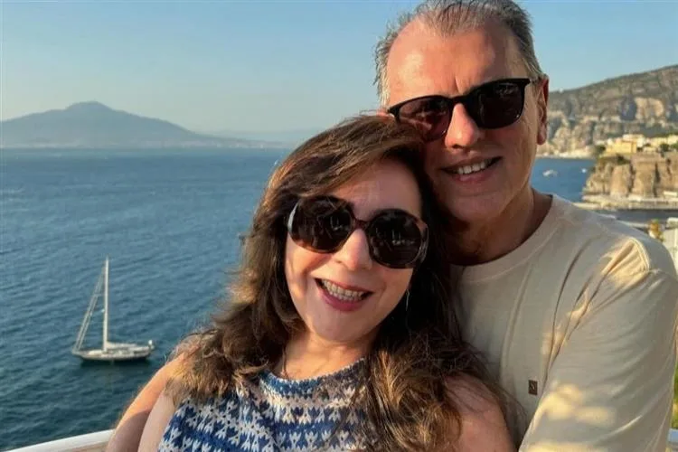 Gina e Randal Pompeu celebram 37 anos de casados em viagem pela Itália