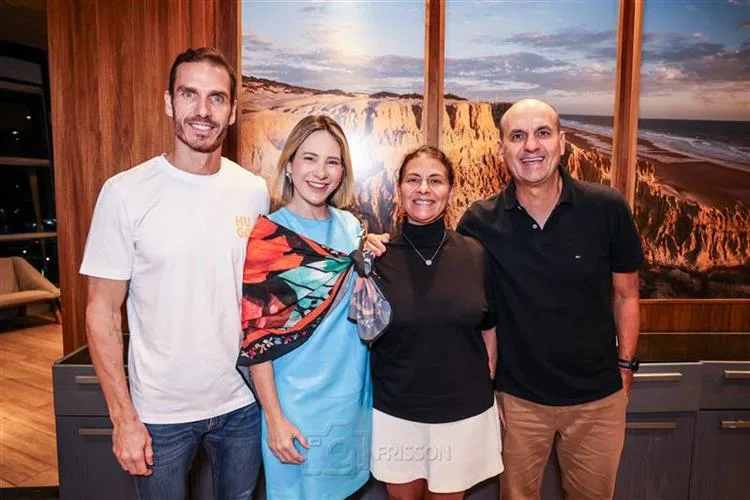 Marcos Paulo Reis é figura central de jantar esportivo em Fortaleza