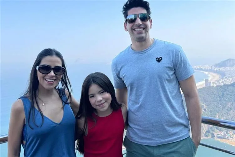 Tatiana e George Dantas colecionam memórias durante viagem em família pelo Rio de Janeiro