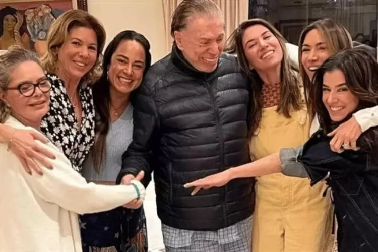 Silvio Santos deixou herança de R$ 100 milhões para cada uma das filhas