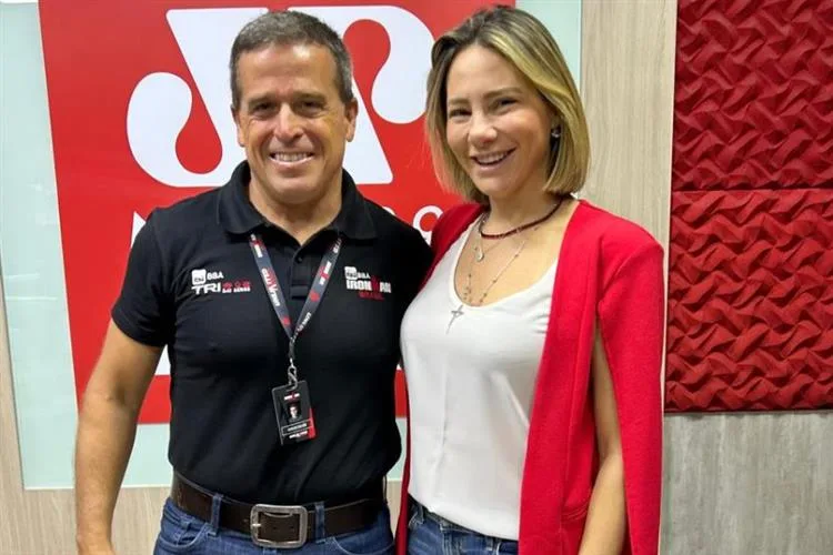 Gaída Dias recebe CEO do Ironman, Carlos Galvão, no Grupo Cidade