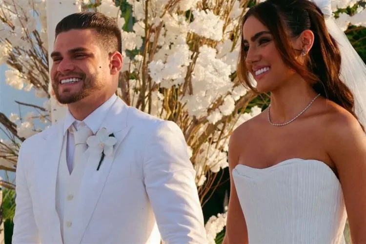 Camila Maluf e Everton Duarte se unem matrimonialmente na presença de familiares e amigos