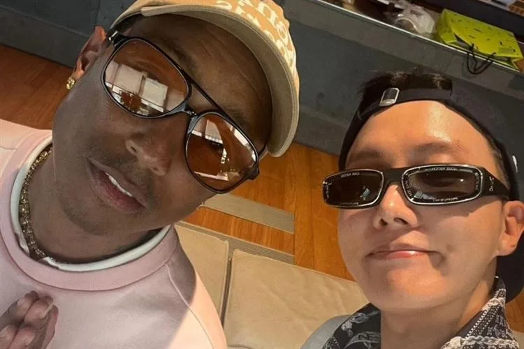 J-Hope anuncia parceria com Pharrell Williams