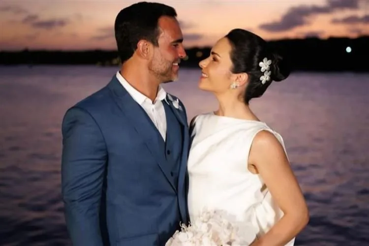Mariana Fiuza e Francisco Victor casam em prestigiada cerimônia tendo a Lagoa do Uruaú como palco