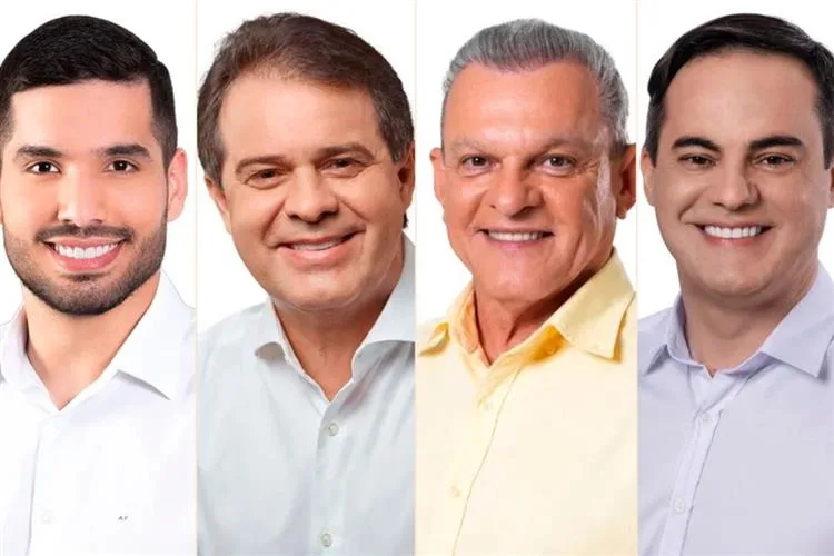 Pesquisa Ipespe Fortaleza: André, Evandro, Sarto e Capitão estão tecnicamente empatados