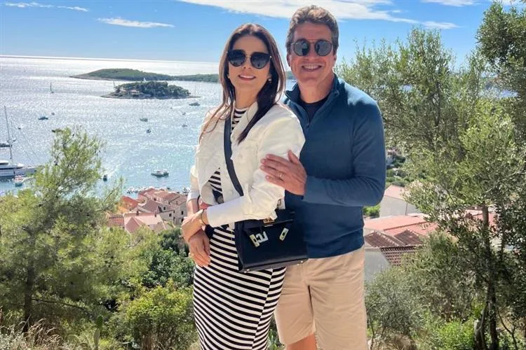 Rachel e Paulo Teixeira curtem dias de férias na Croácia
