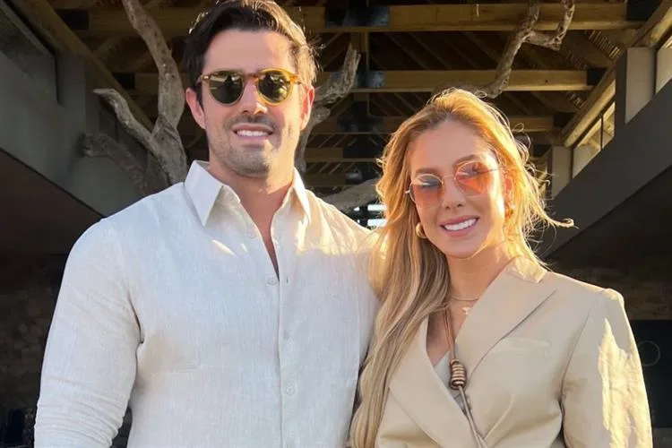 Priscilla Silva e Eugênio Protasio em temporada de safari na África do Sul