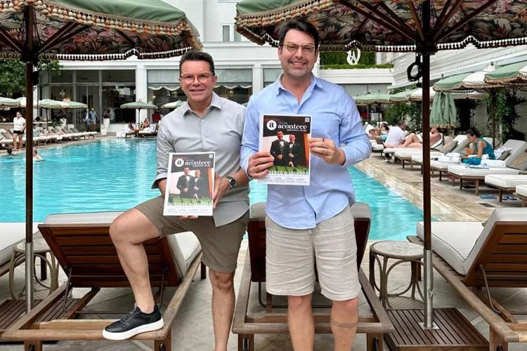 Copacabana Palace é palco do lançamento da nova edição da Revista Acontece