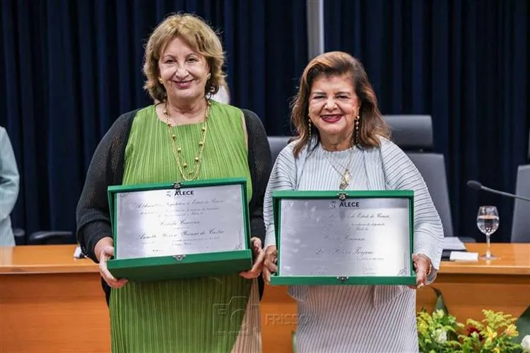 Luiza Helena Trajano e Annette de Castro são homenageadas em Sessão Solene da Alece