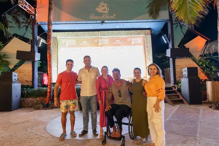 Fernando Fernandes e Bruno Lobo marcam presença no Beach Park