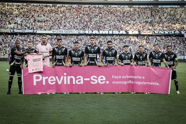 Unimed Fortaleza mobiliza clubes de futebol em ação inédita alusiva ao Outubro Rosa