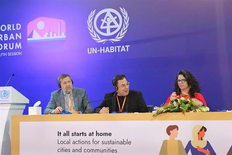 Élcio Batista apresenta projetos de desenvolvimento sustentável no Fórum Urbano Mundial, no Cairo