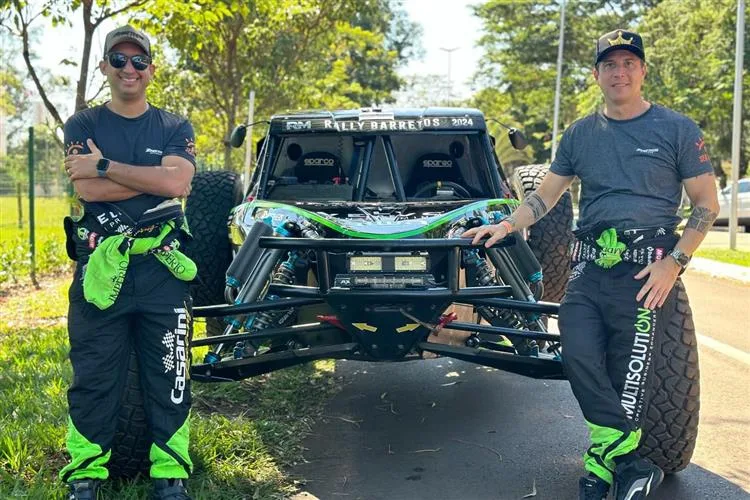 Dupla com cearense vence campeonato de Rally nacional em buggy brasileiro