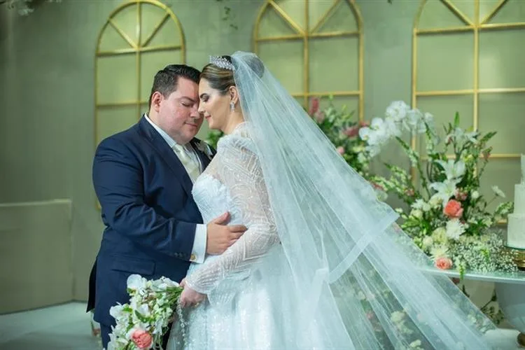Tamires e David Aguiar tornam-se marido e mulher pela lei de Deus