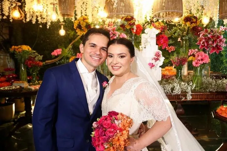 Jamille Santos e Josafá Júnior se unem matrimonialmente