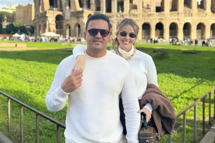 Wládia Cacau e Tony Martins curtem temporada de férias na Itália