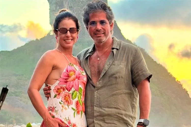 Melania e Fernando Rodrigues curtem os encantos de Fernando de Noronha