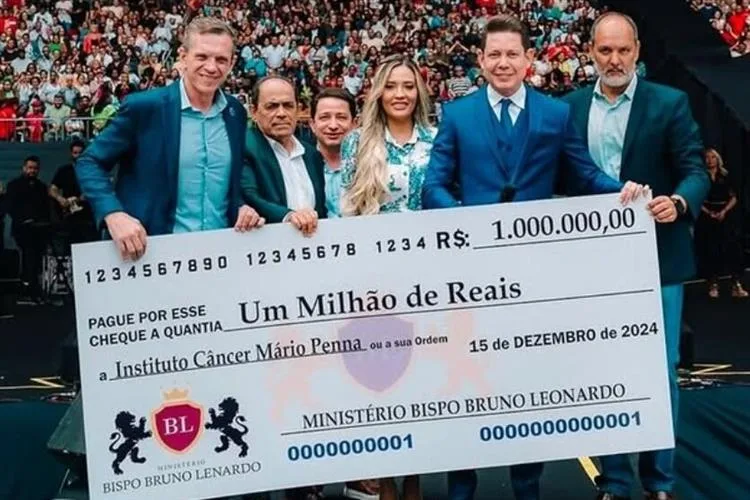 Mineirão é Tomado pela Fé em Culto Histórico Liderado pelo Bispo Bruno Leonardo